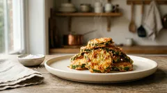 Křupavá cuketa v sýrovém kabátku z trouby: jednoduché jogurtové těstíčko