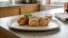 Kuřecí rolky se šunkou a sýrem: rychlá večeře, která zůstane šťavnatá