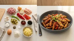 Katův šleh s domácími bramboráčky: poctivá hospodská klasika doma