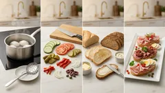 Obložené chlebíčky jako z lahůdek: jednoduchý systém, který drží tvar