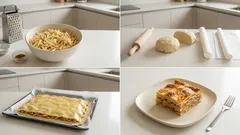 Jablečný koláč se skořicí na plech: dvě vrstvy těsta a šťavnatá náplň krok za krokem