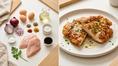 Cikánské kuřecí řízky bez trojobalu: křupavé díky cibuli a škrobu