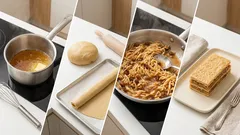 Medové řezy s jablky: vláčné i druhý den díky jednoduchému odležení