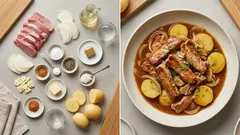 Vepřové nudličky na cibuli a česneku: rychlá večeře se šťávou bez hrudek