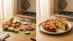 Křupavá knedlíková omeleta: rychlá večeře ze starého houskového knedlíku