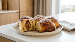 Jablečné rolky se skořicí: vláčné těsto s kefírem a šťavnatá náplň krok za krokem