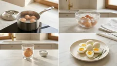 Vejce natvrdo oloupané za pár vteřin: trik se skleničkou a studenou vodou